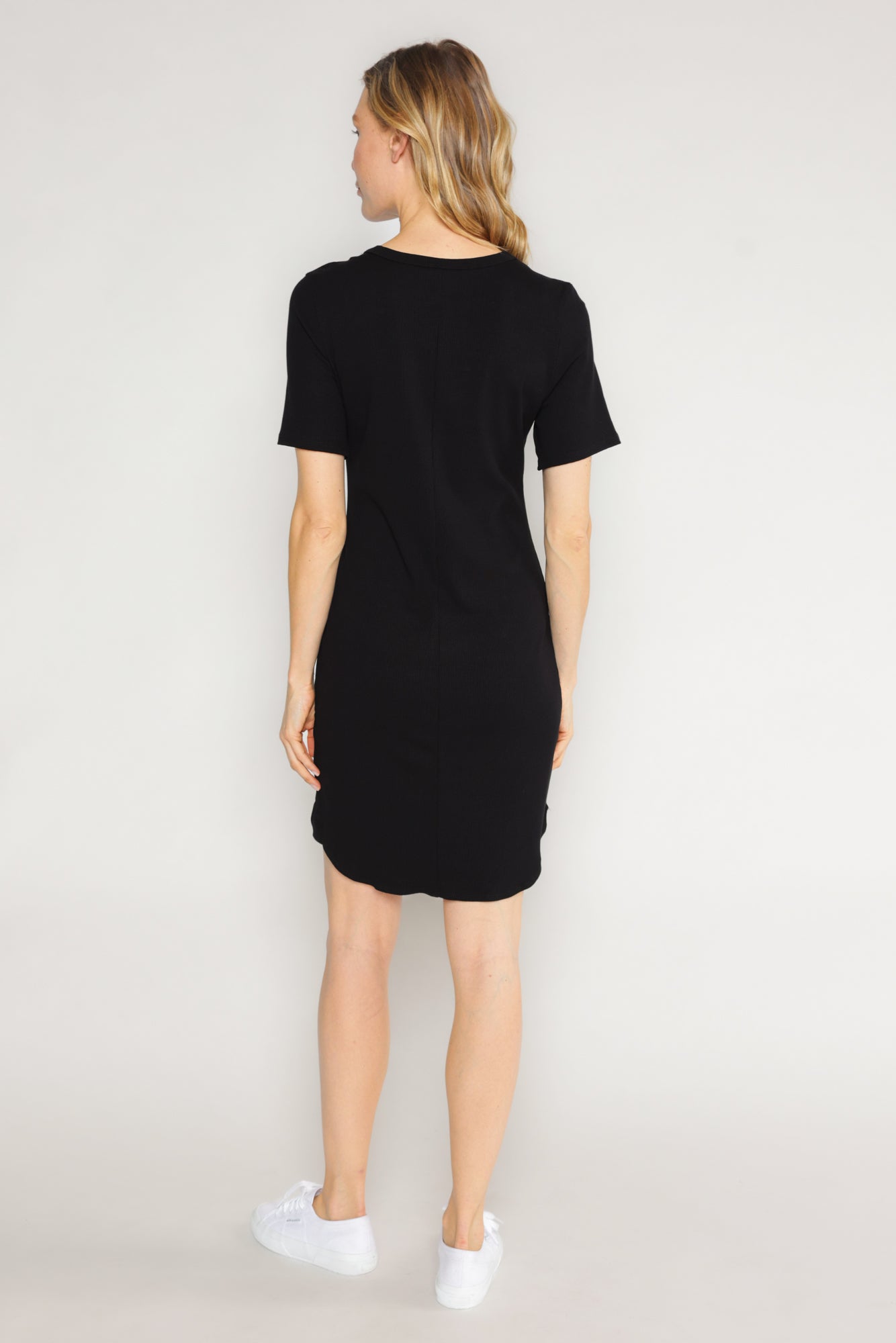 MEL T-SHIRT DRESS - BLACK