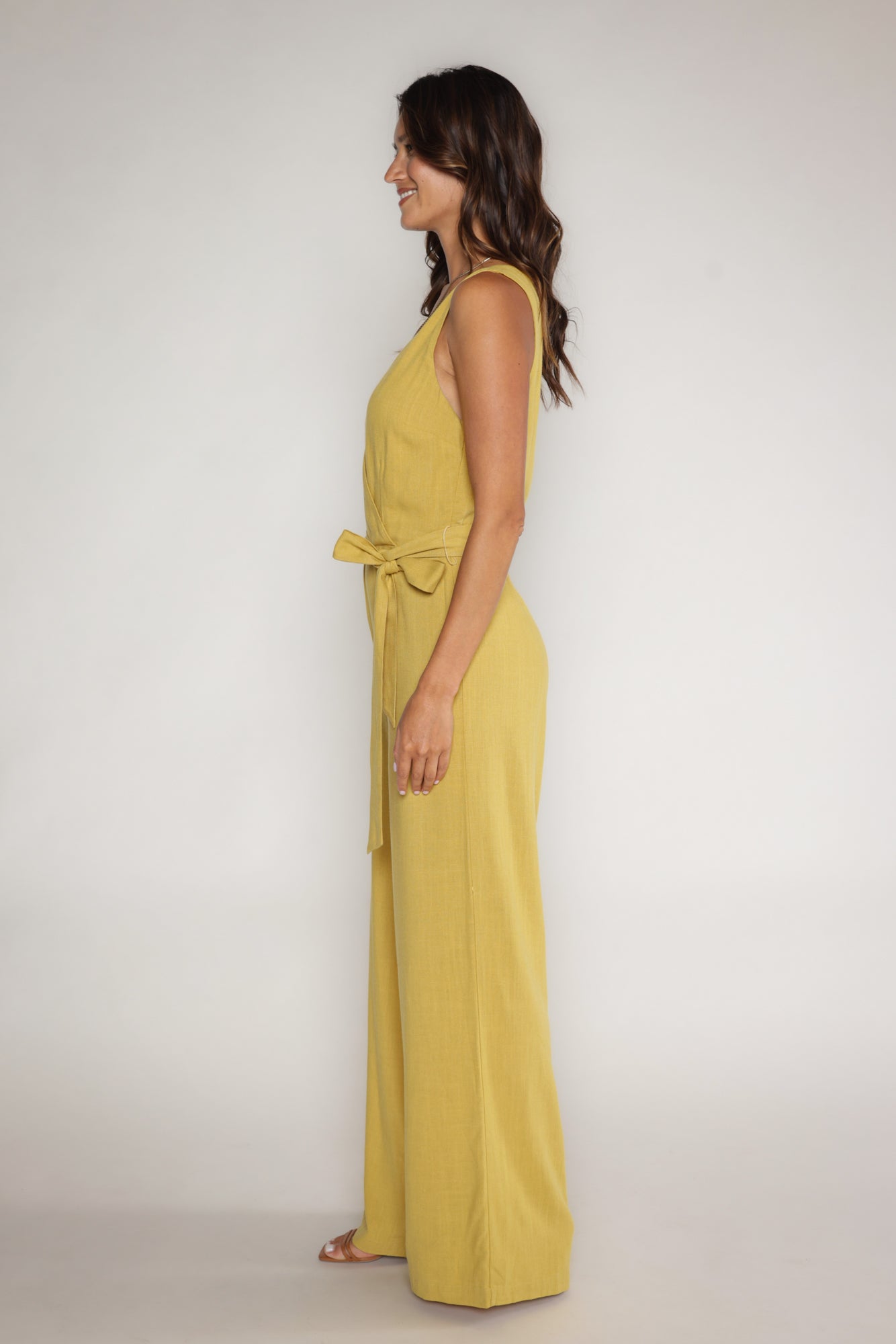 REMI JUMPSUIT - MUSTARD