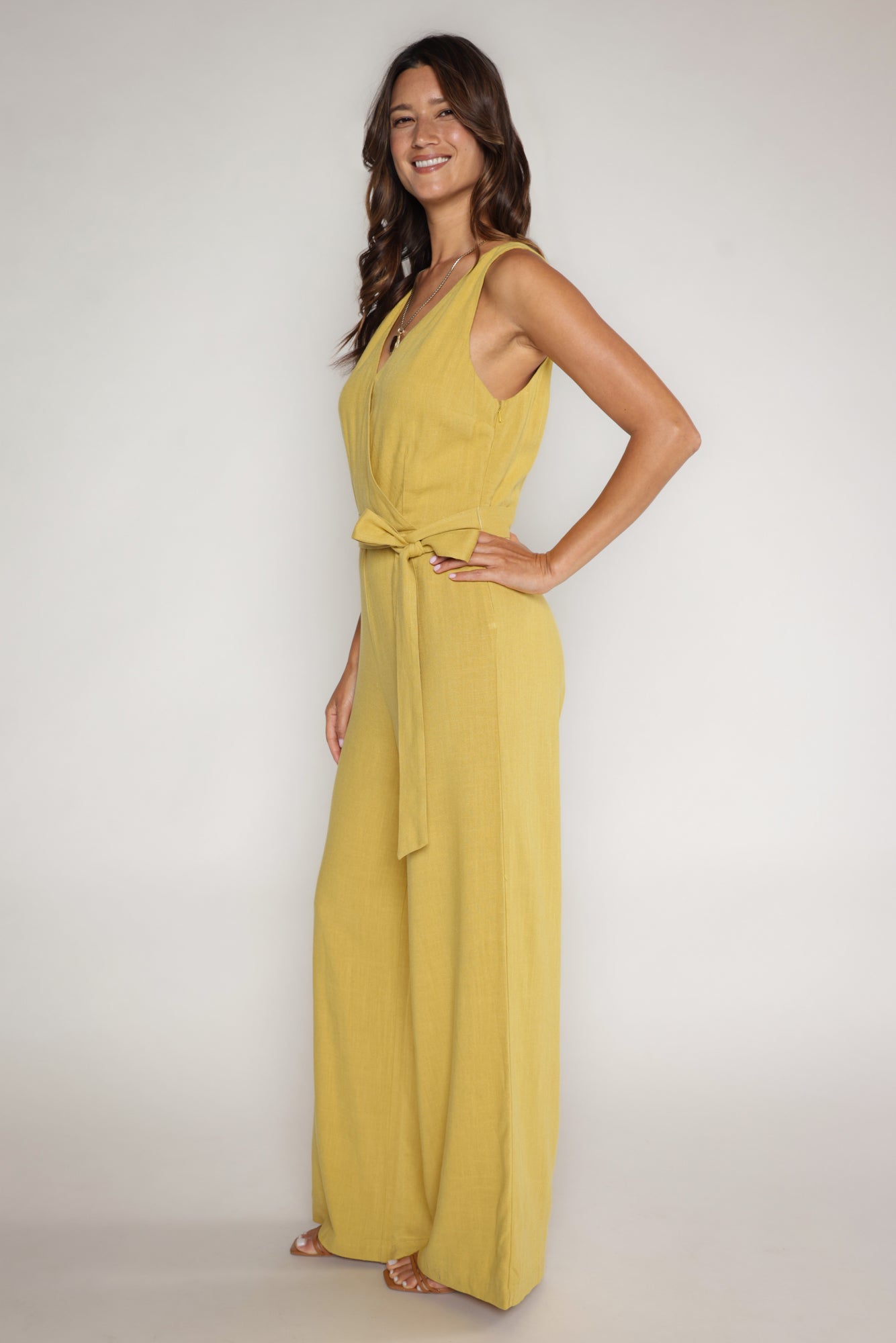 REMI JUMPSUIT - MUSTARD