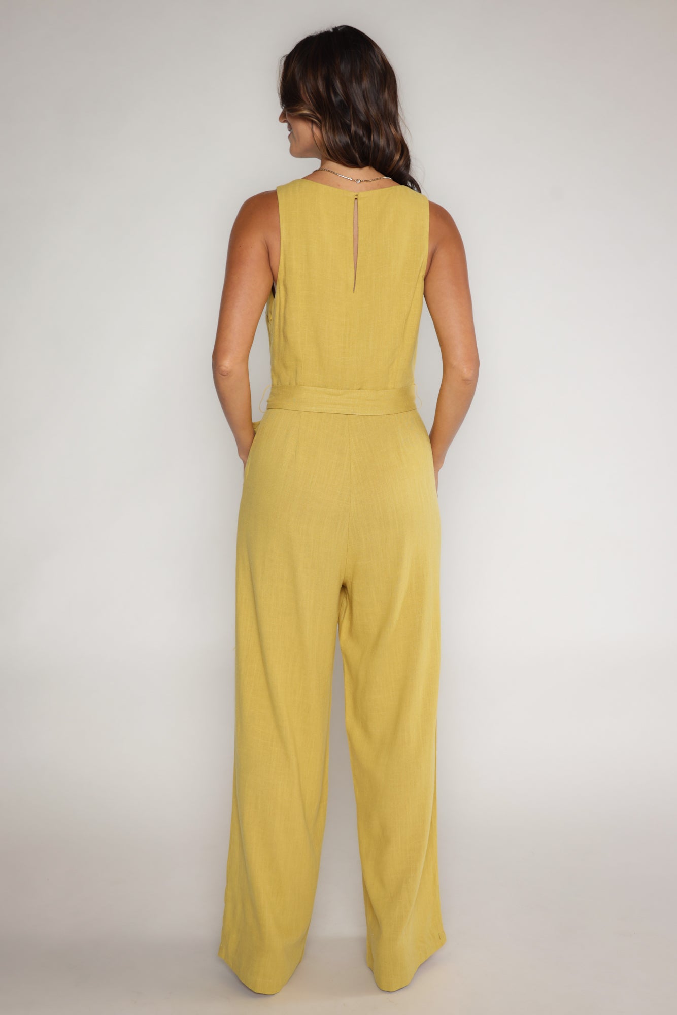 REMI JUMPSUIT - MUSTARD