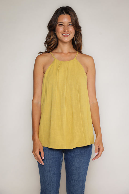 LAUREN TOP - MUSTARD