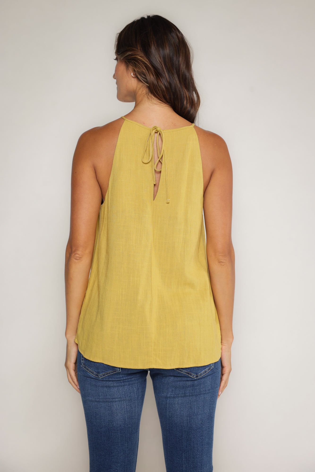 LAUREN TOP - MUSTARD