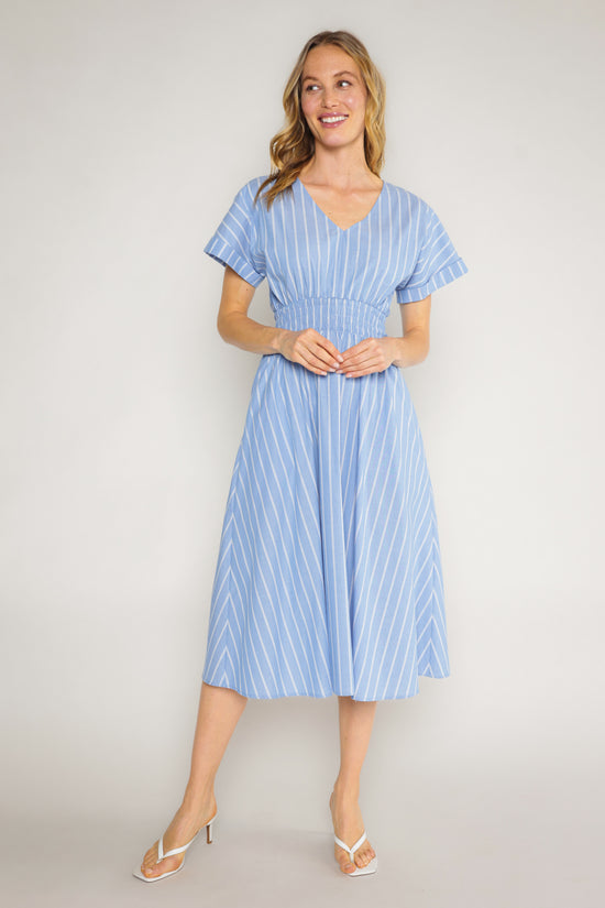 ANNALISE DRESS - FRENCH BLUE