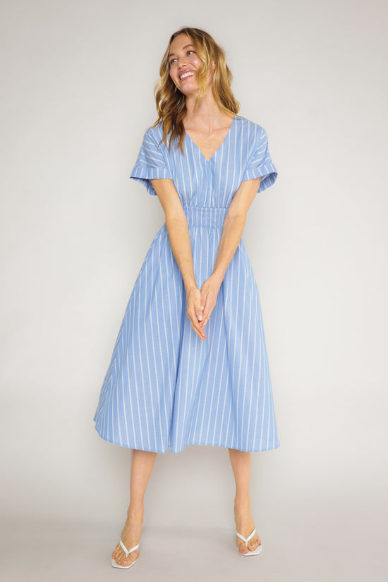 ANNALISE DRESS - FRENCH BLUE