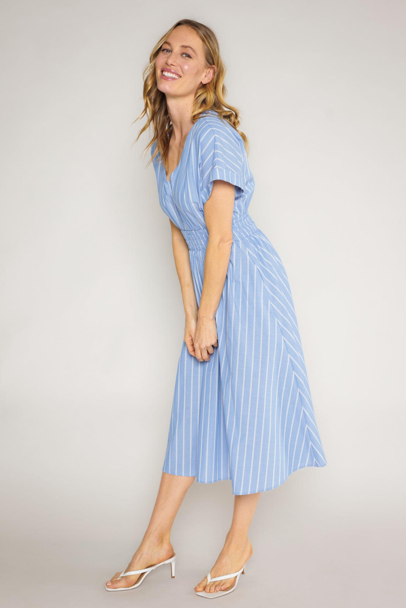 ANNALISE DRESS - FRENCH BLUE