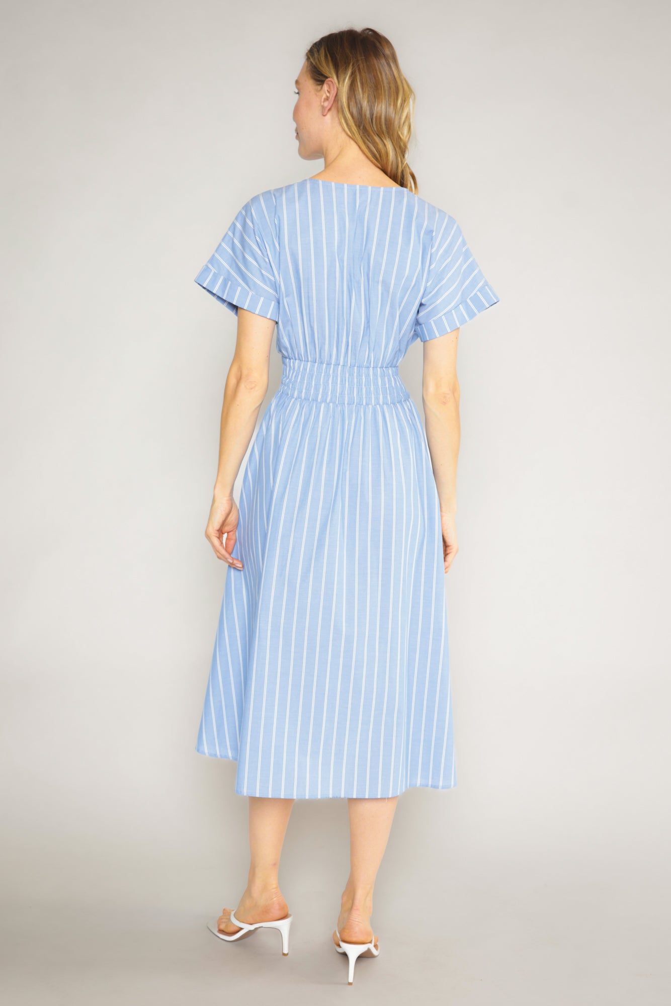 ANNALISE DRESS - FRENCH BLUE