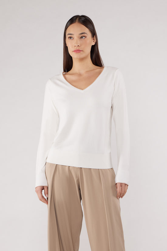 MIRA SWEATER - IVORY