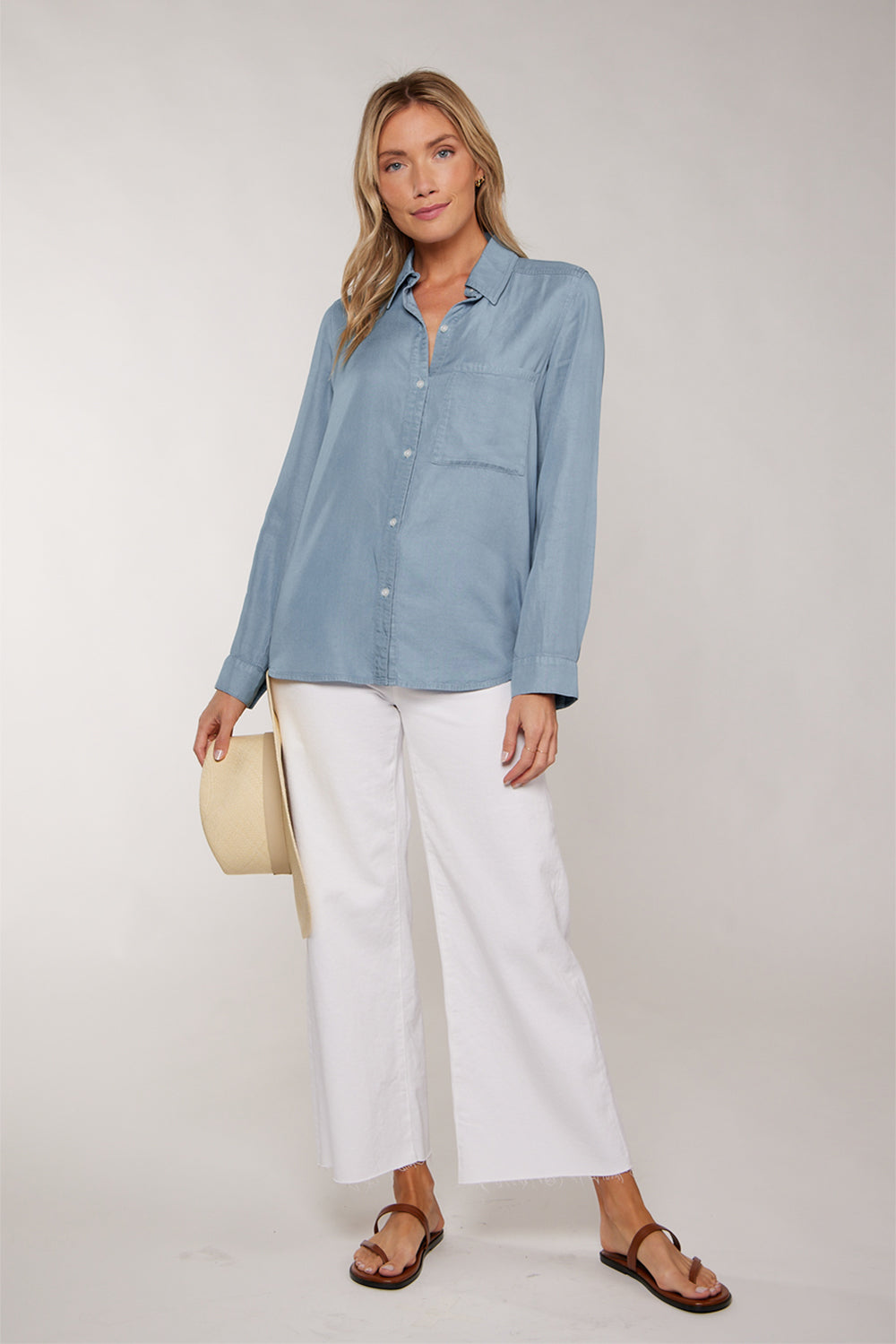 BLAKE BUTTON DOWN - CHAMBRAY