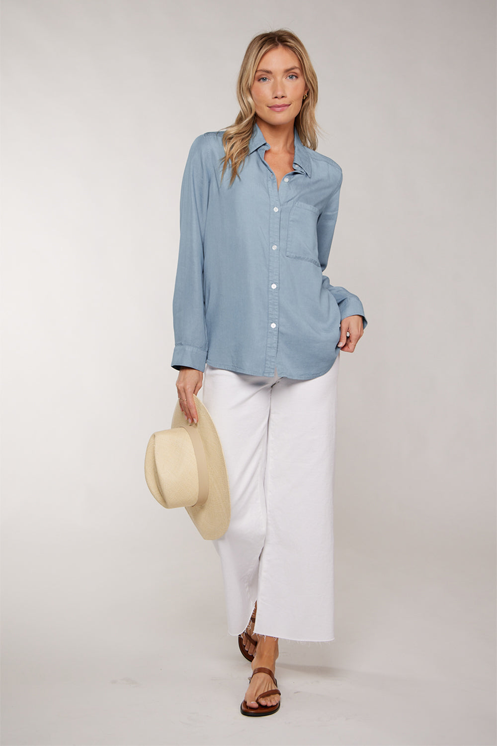 BLAKE BUTTON DOWN - CHAMBRAY