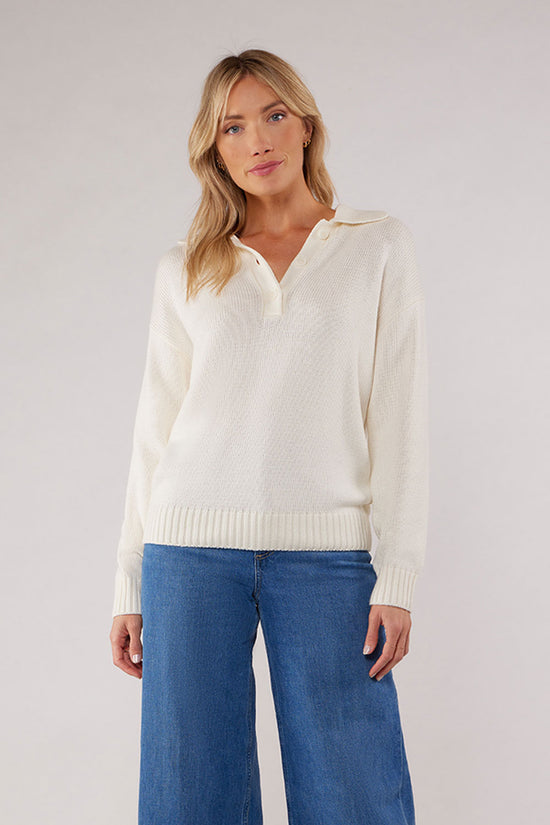 LUDLOW SWEATER - IVORY