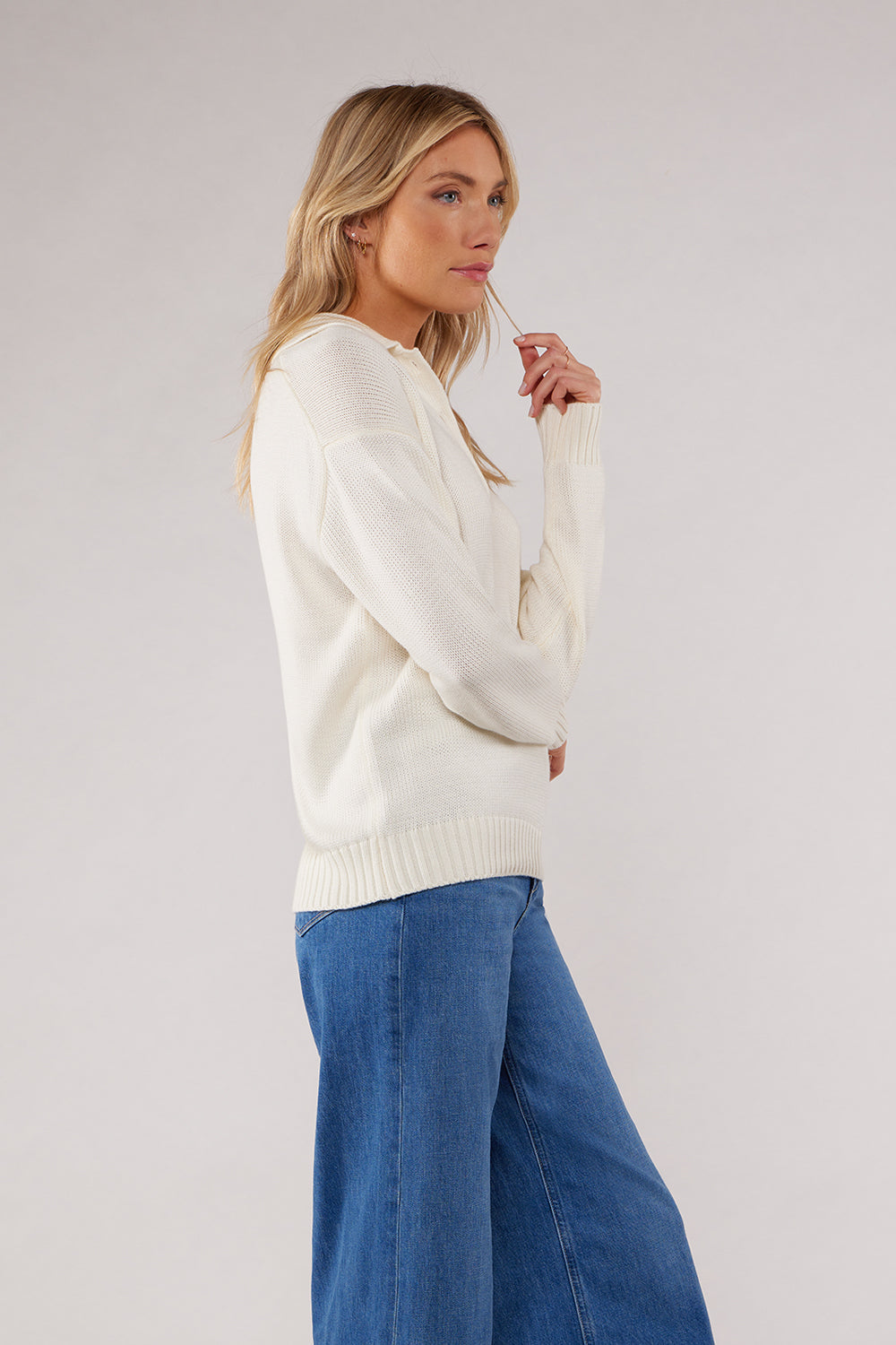 LUDLOW SWEATER - IVORY