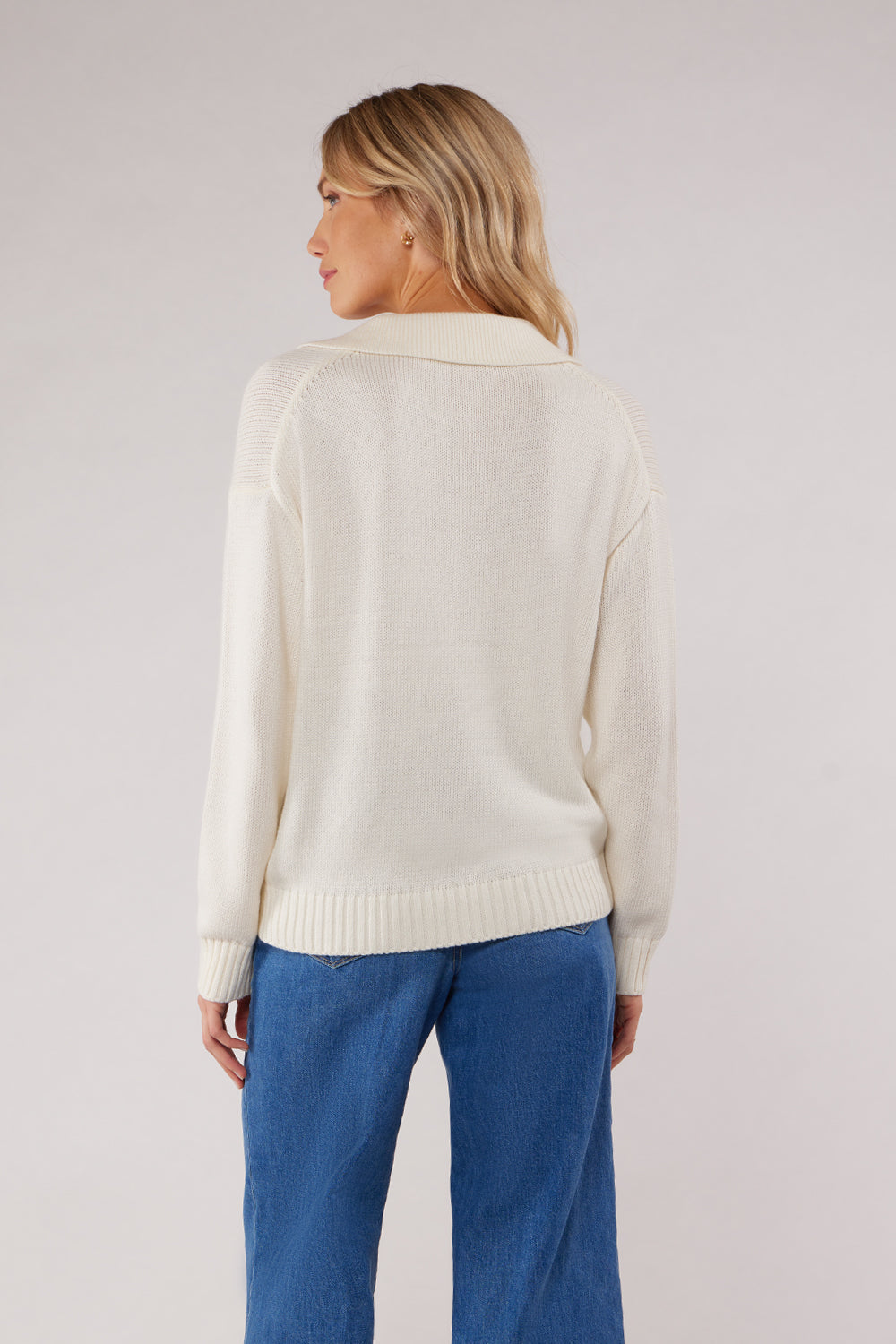 LUDLOW SWEATER - IVORY