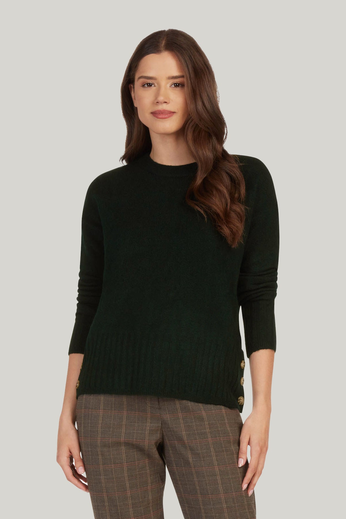 JANE CREWNECK SWEATER - HUNTER