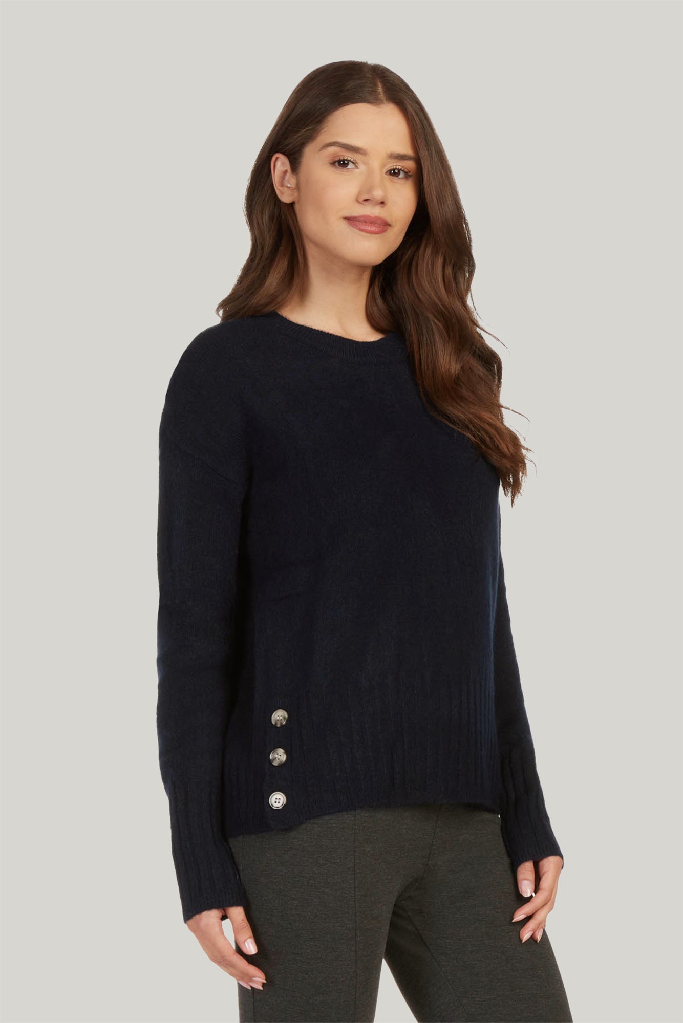 JANE CREWNECK SWEATER - MIDNIGHT