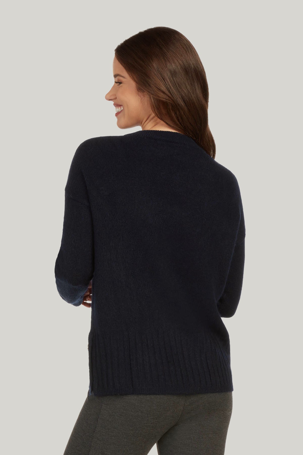 JANE CREWNECK SWEATER - MIDNIGHT