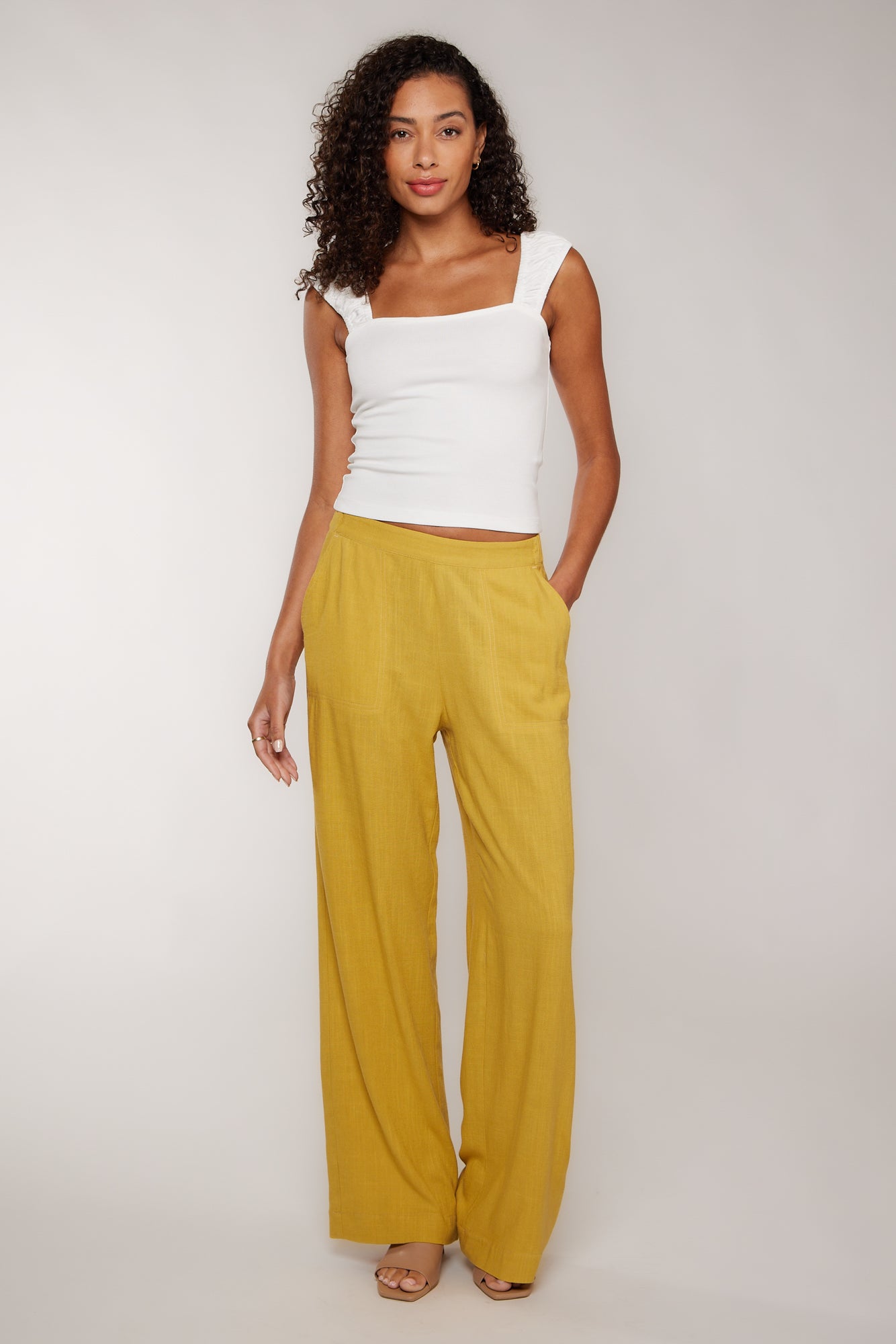 DIANA PANT - MUSTARD