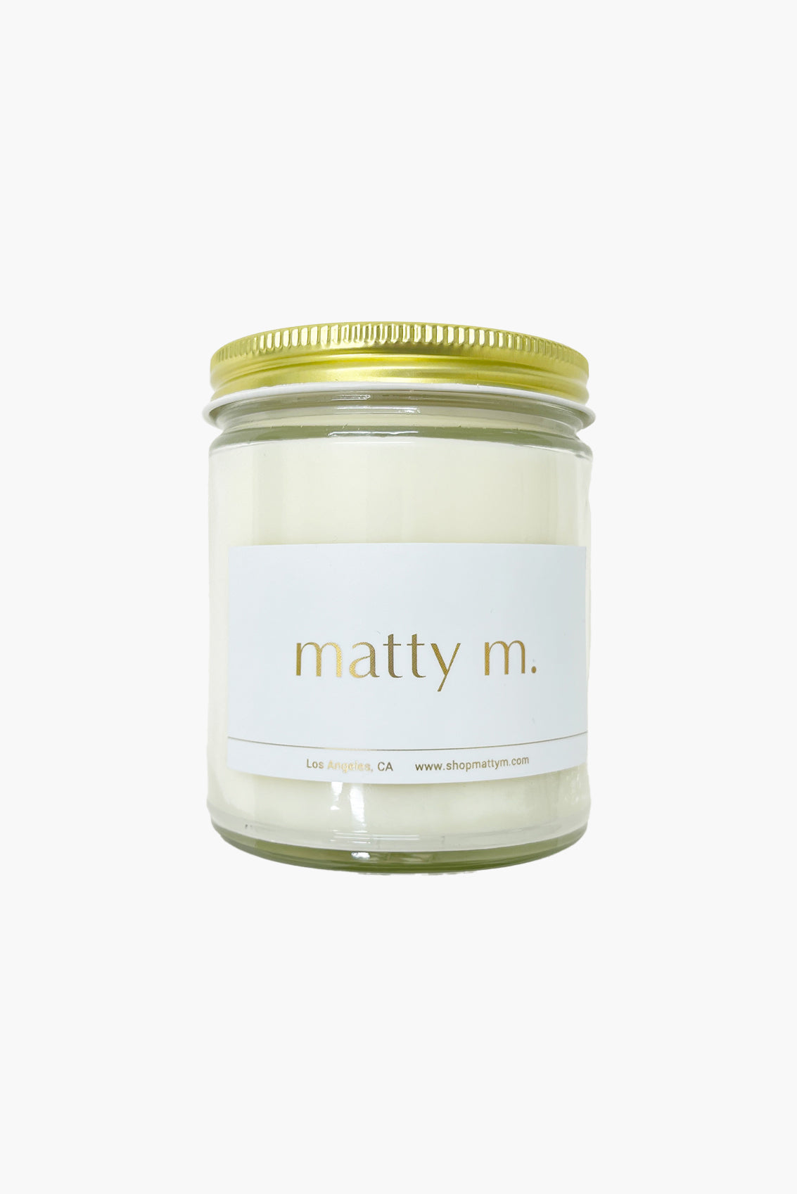MATTY M SCENTED CANDLE - IVORY