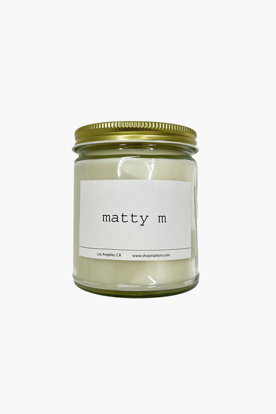 MATTY M SCENTED CANDLE - IVORY