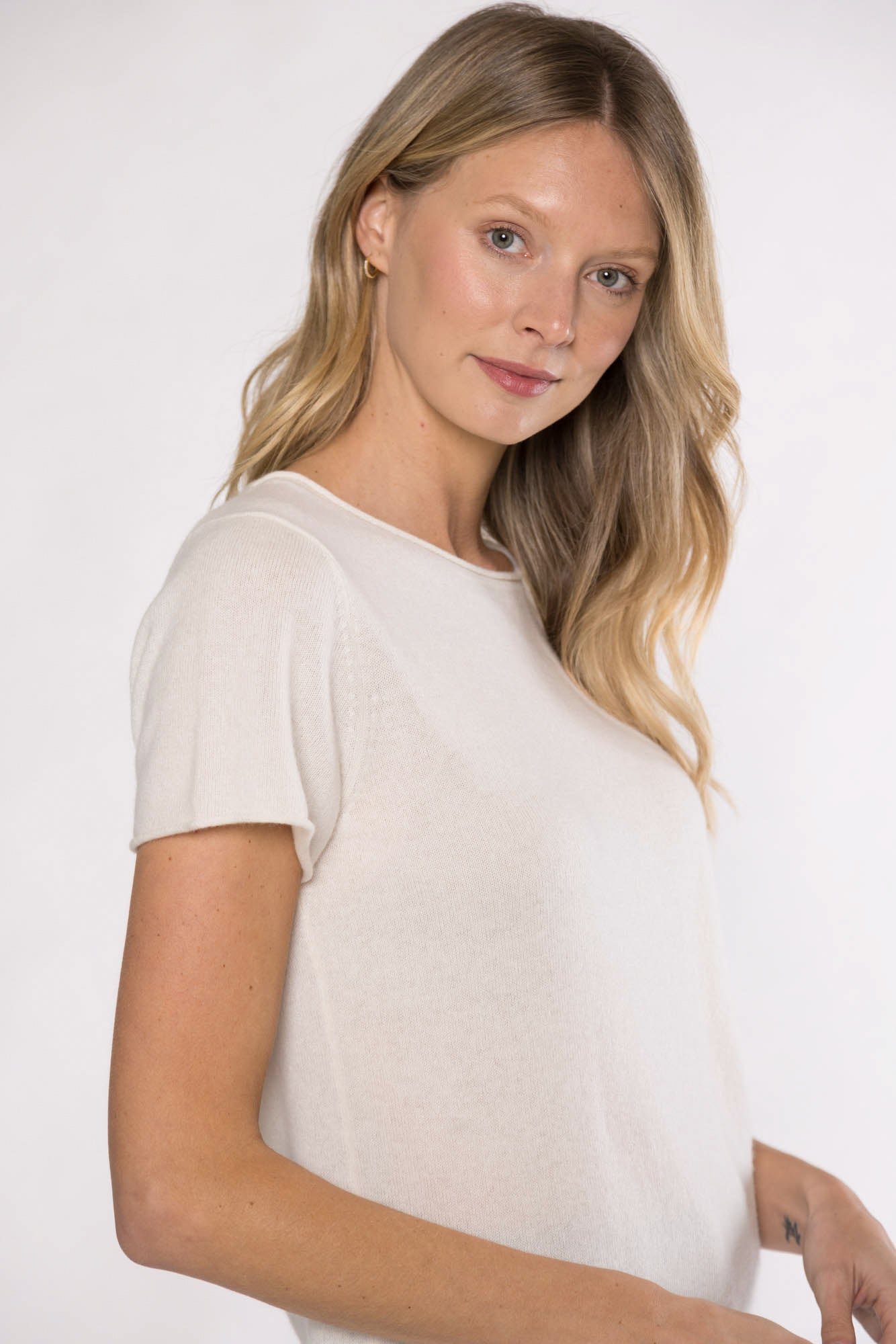 PERRY CASHMERE SWEATER - IVORY – mattym