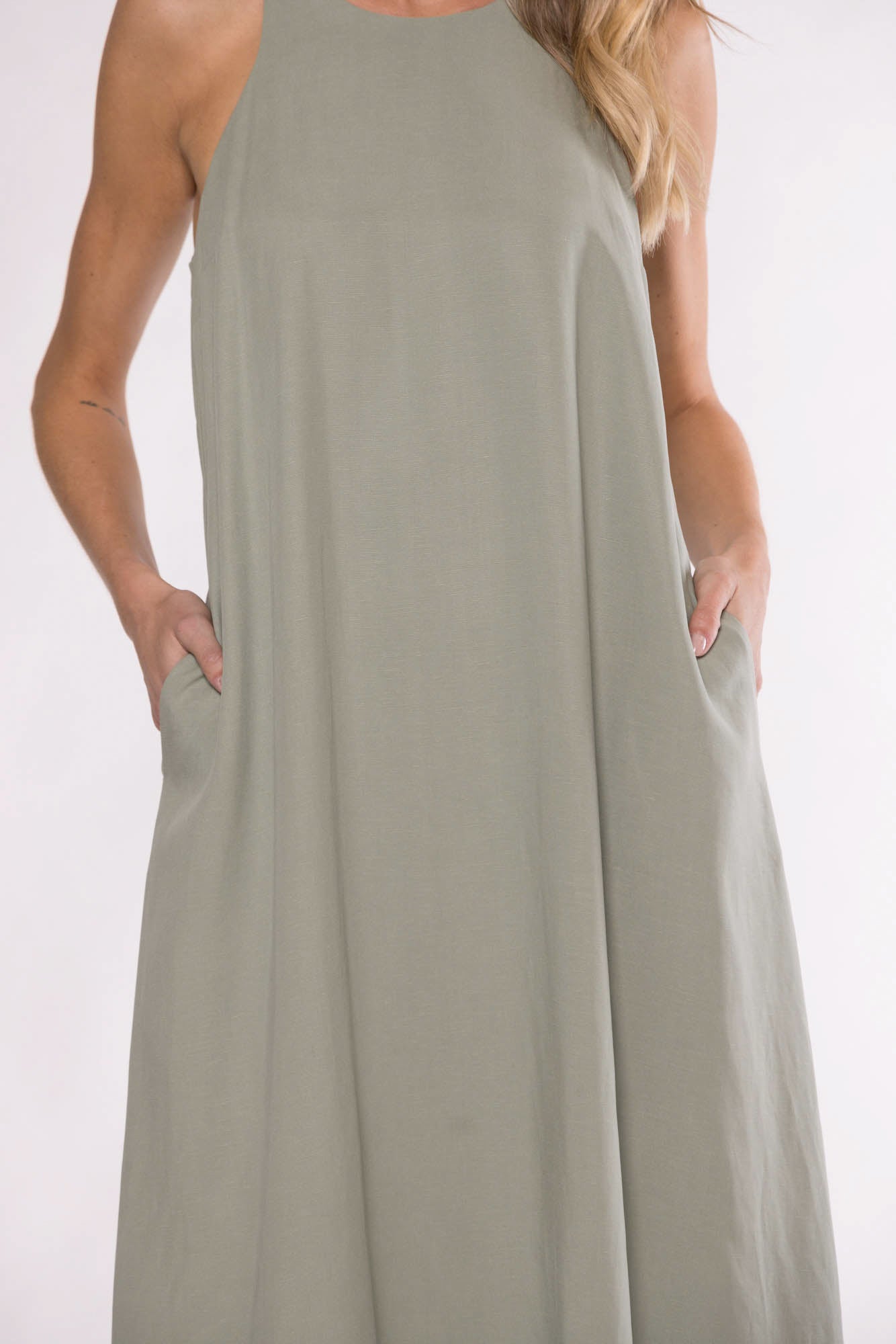 ALDEN DRESS - SAGE