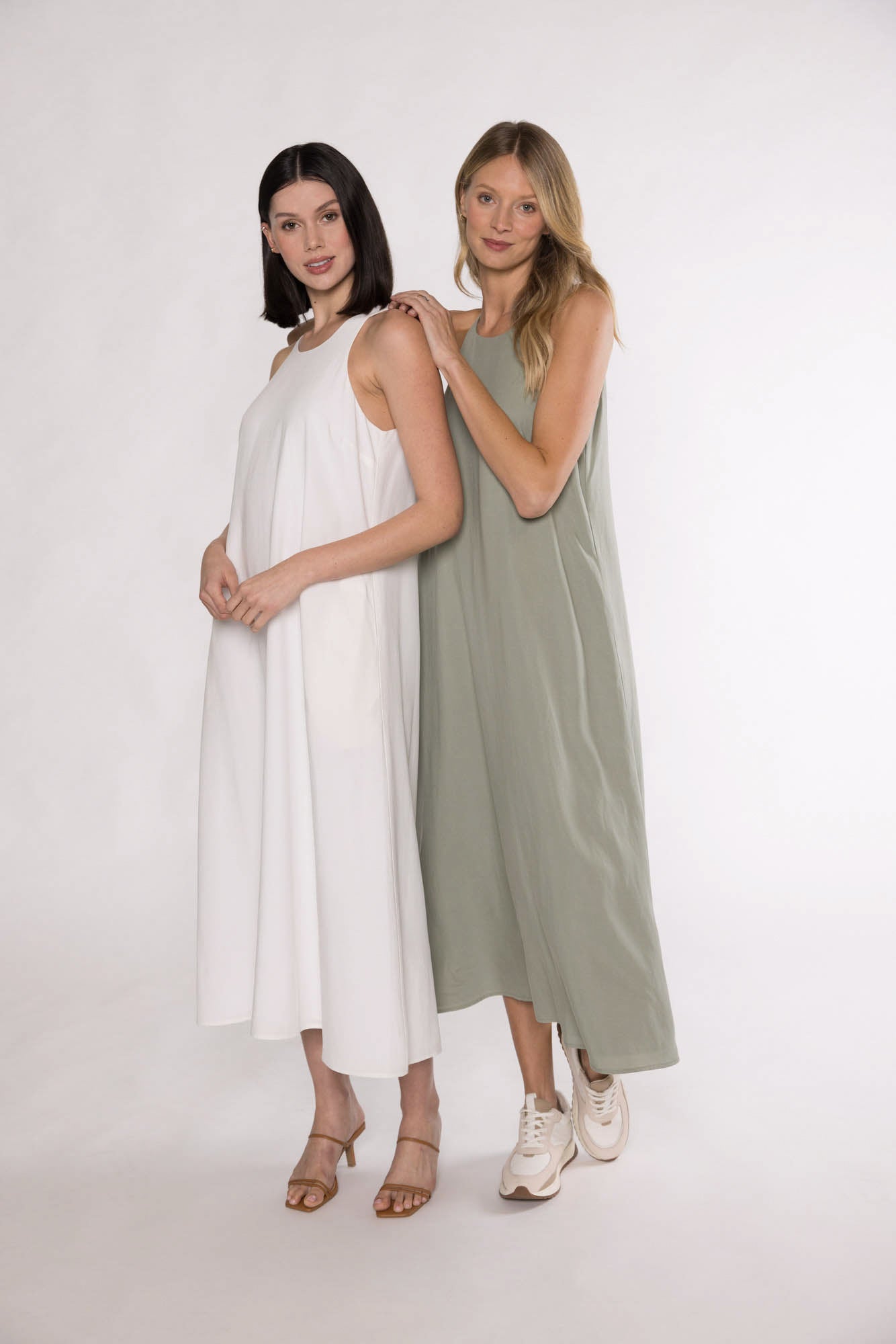 ALDEN DRESS - SAGE