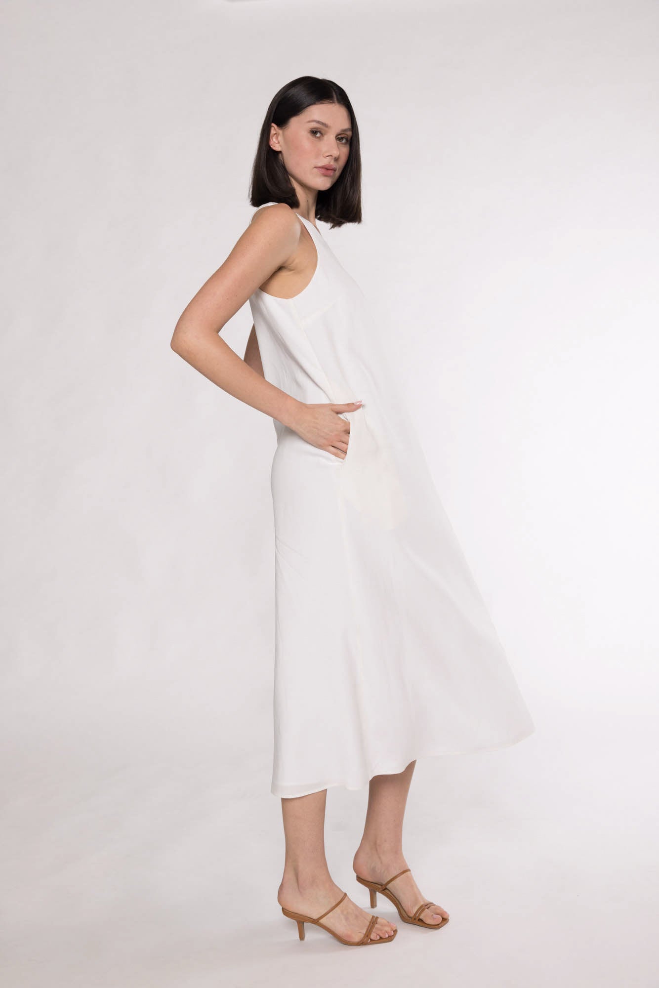 ALDEN DRESS - IVORY