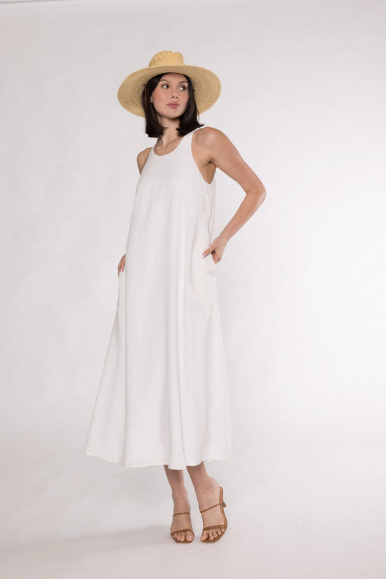 ALDEN DRESS - IVORY