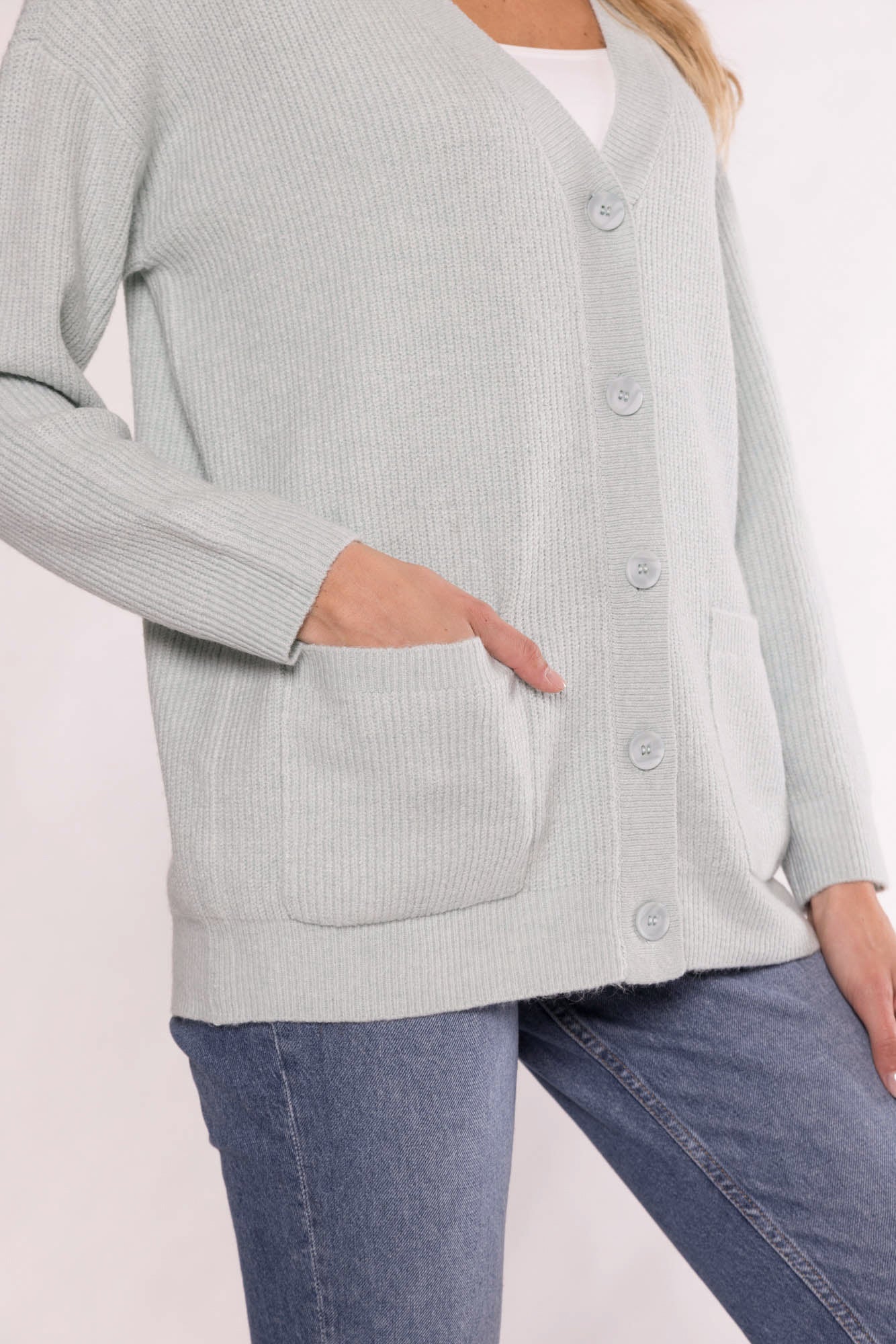 HOLLY CARDIGAN - MINT