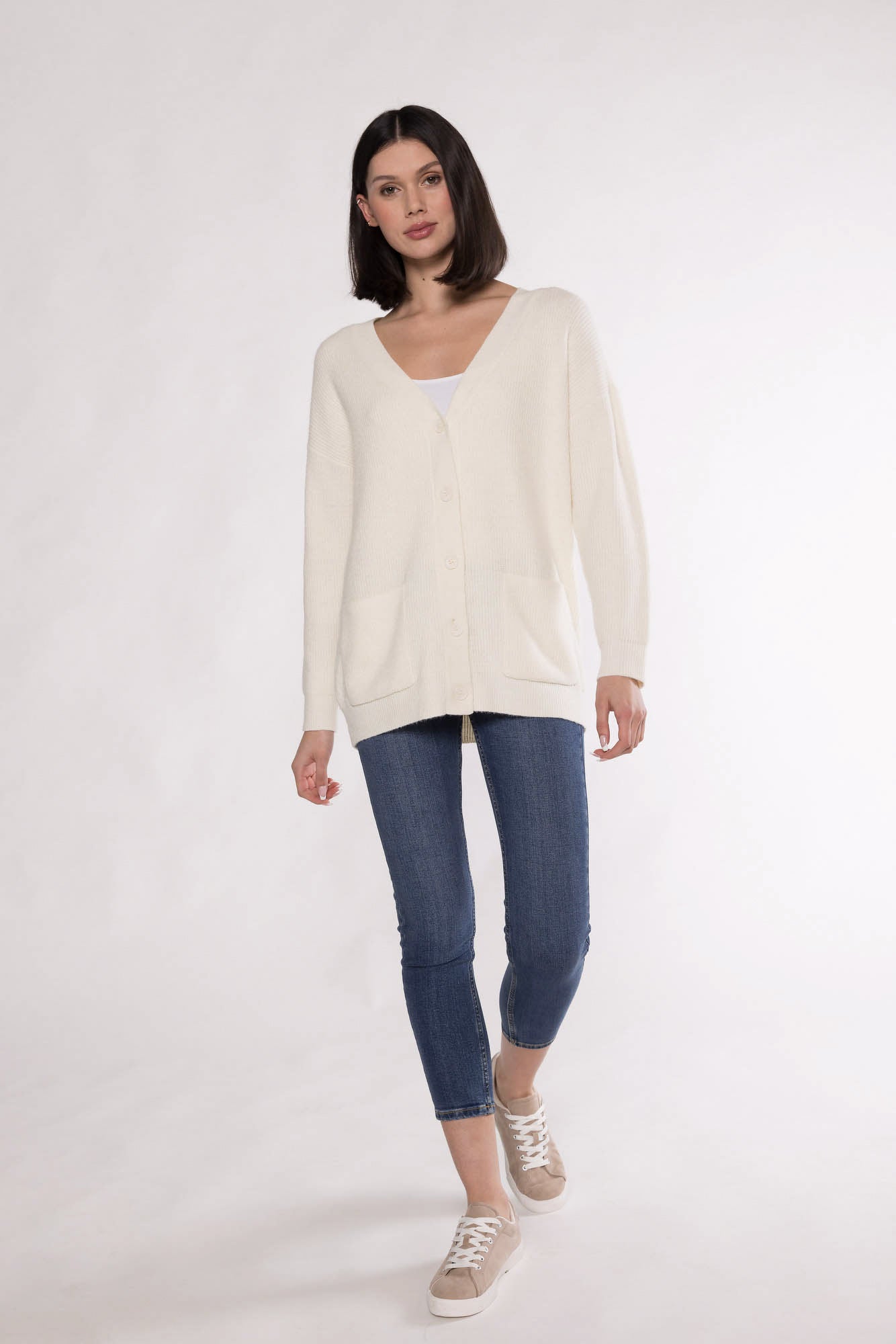 HOLLY CARDIGAN - IVORY