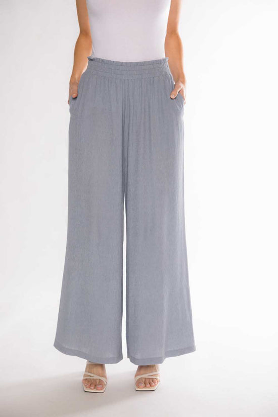 CANNON WIDE LEG - DUSTY BLUE