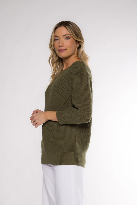 HANCOCK SWEATER - OLIVE