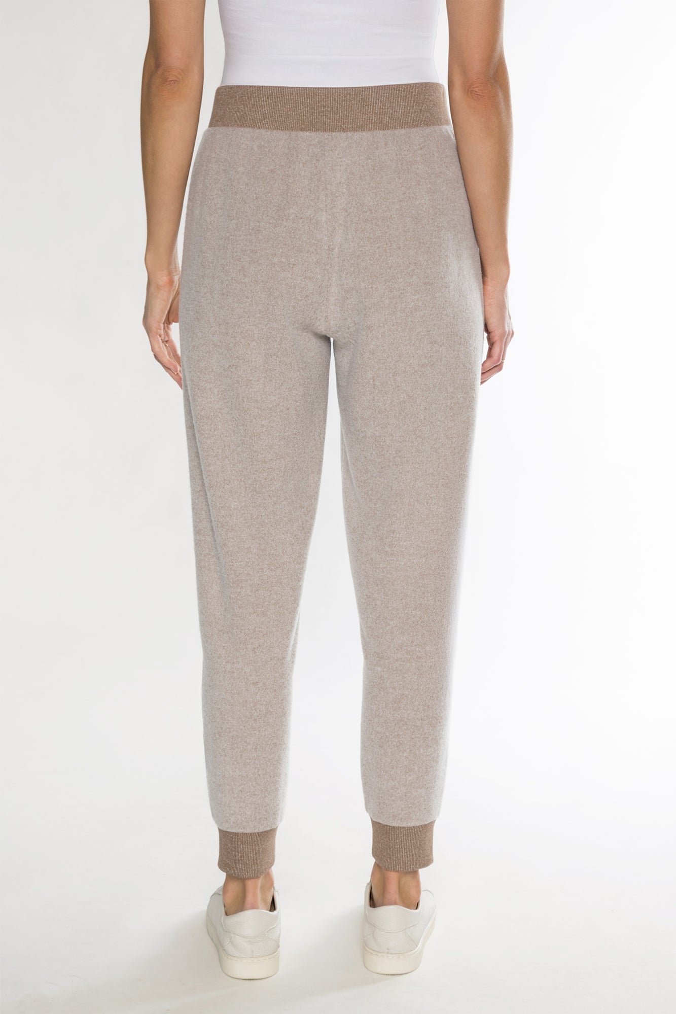 FAYE LOUNGE PANT - HEATHER TAUPE