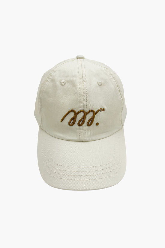 MM ICON BALL CAP - IVORY/PEBBLE