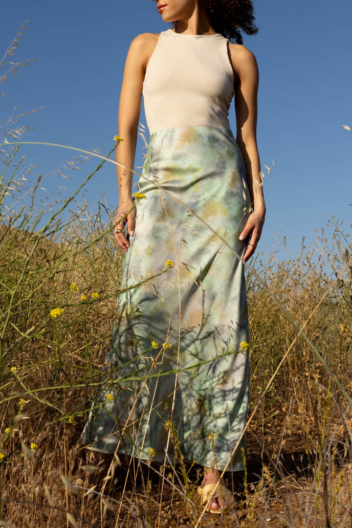 SOL MAXI SKIRT - MINT