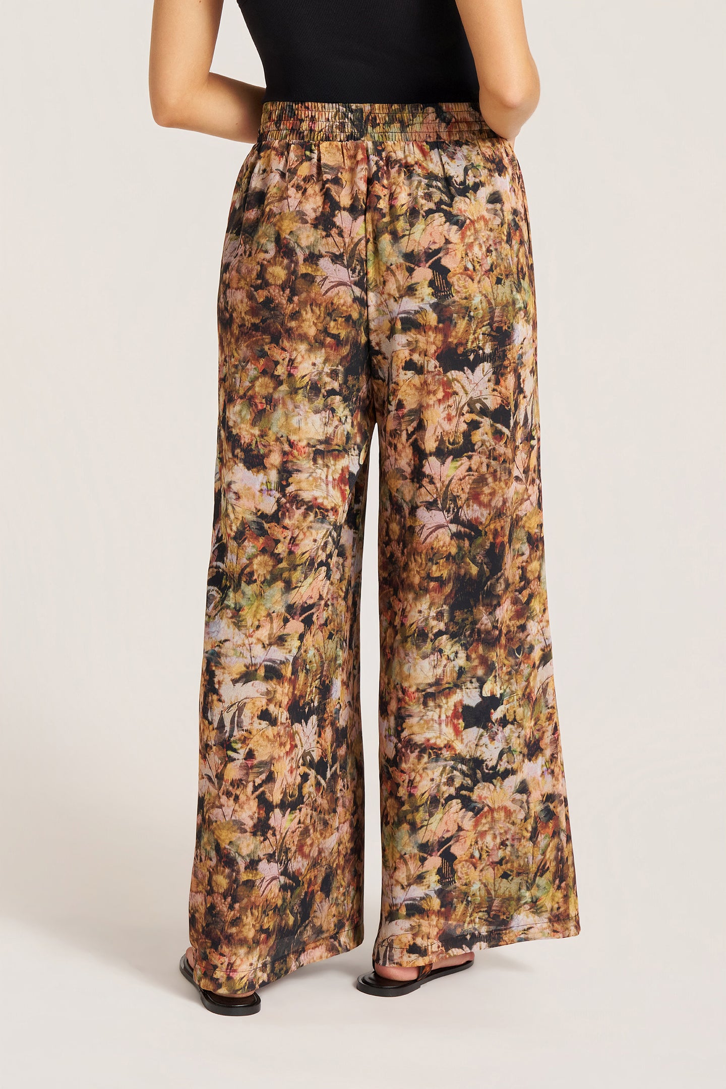 ASTER WIDE LEG - WALNUT