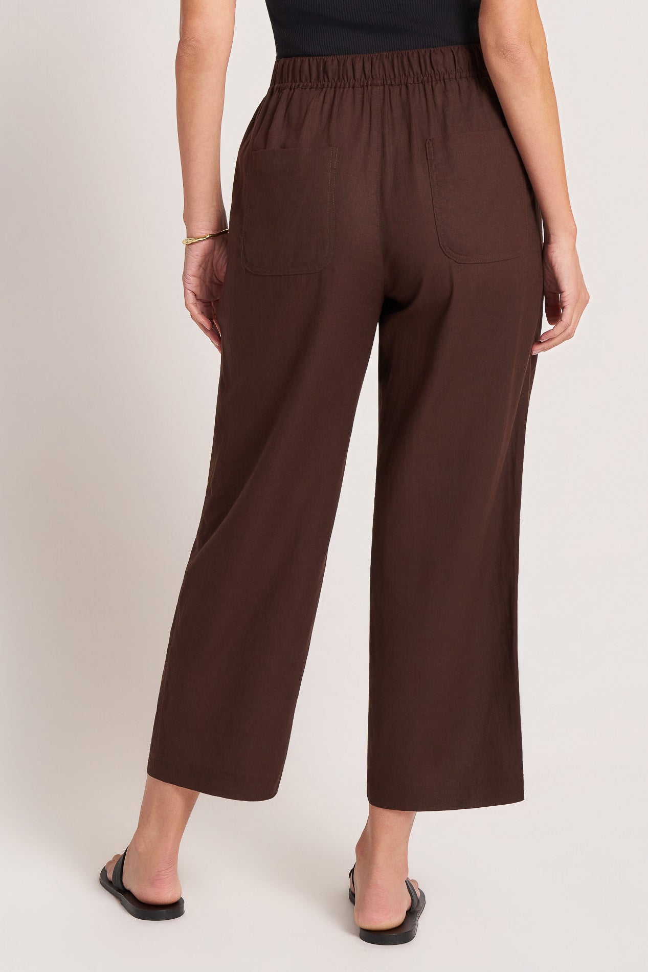 RUMI RELAXED PANT - CHOCOLATE