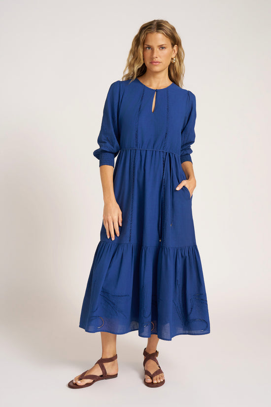 RYNNE MAXI DRESS - COBALT