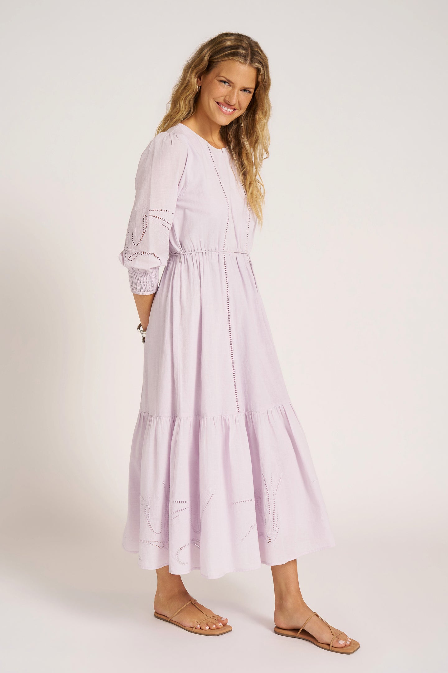 RYNNE MAXI DRESS - LILAC