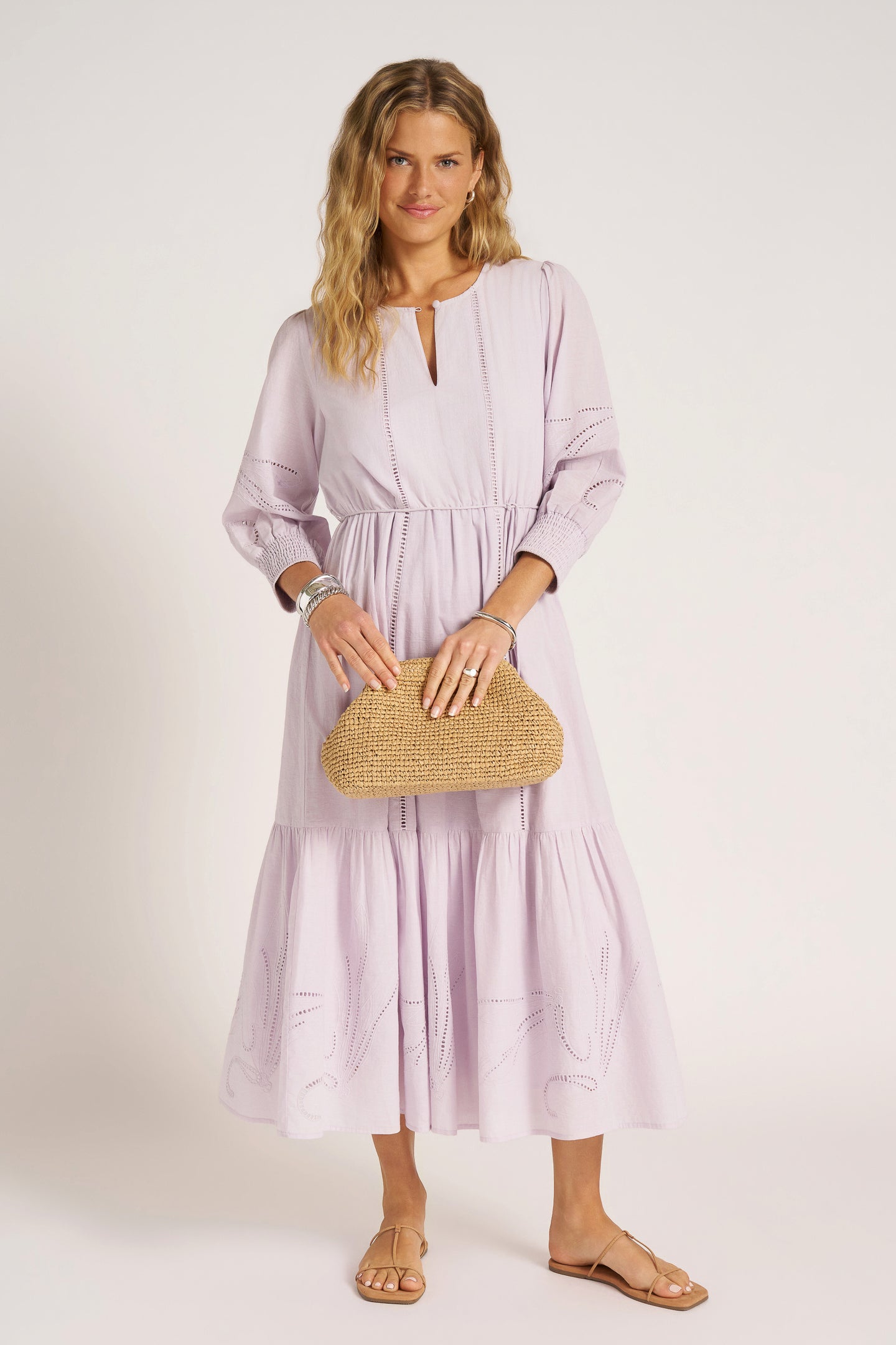 RYNNE MAXI DRESS - LILAC