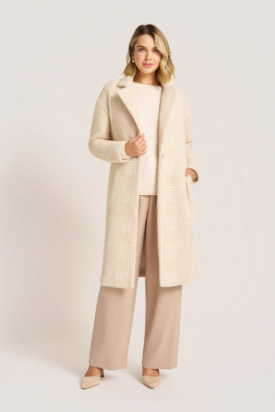 CROSBY CITY COAT - OATMEAL