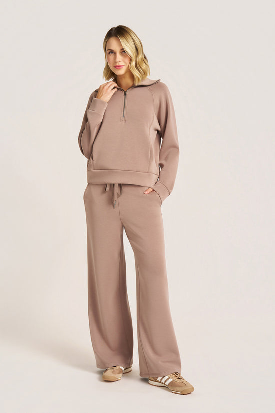 SAYLOR WIDE LEG - SHROOM