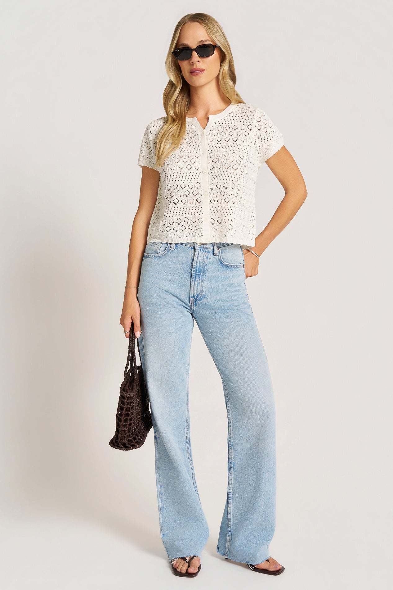 ORLA SHORT SLEEVE TOP - IVORY – mattym