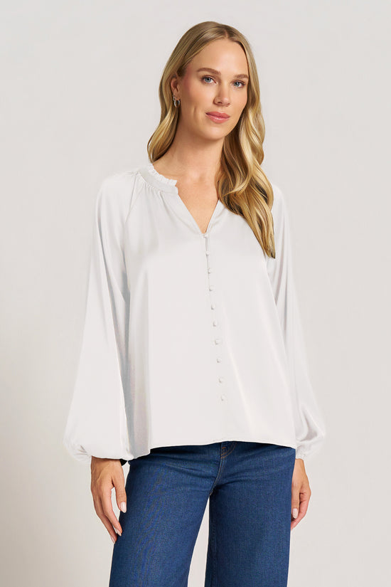 LOTTIE L/S BLOUSE - VELLUM