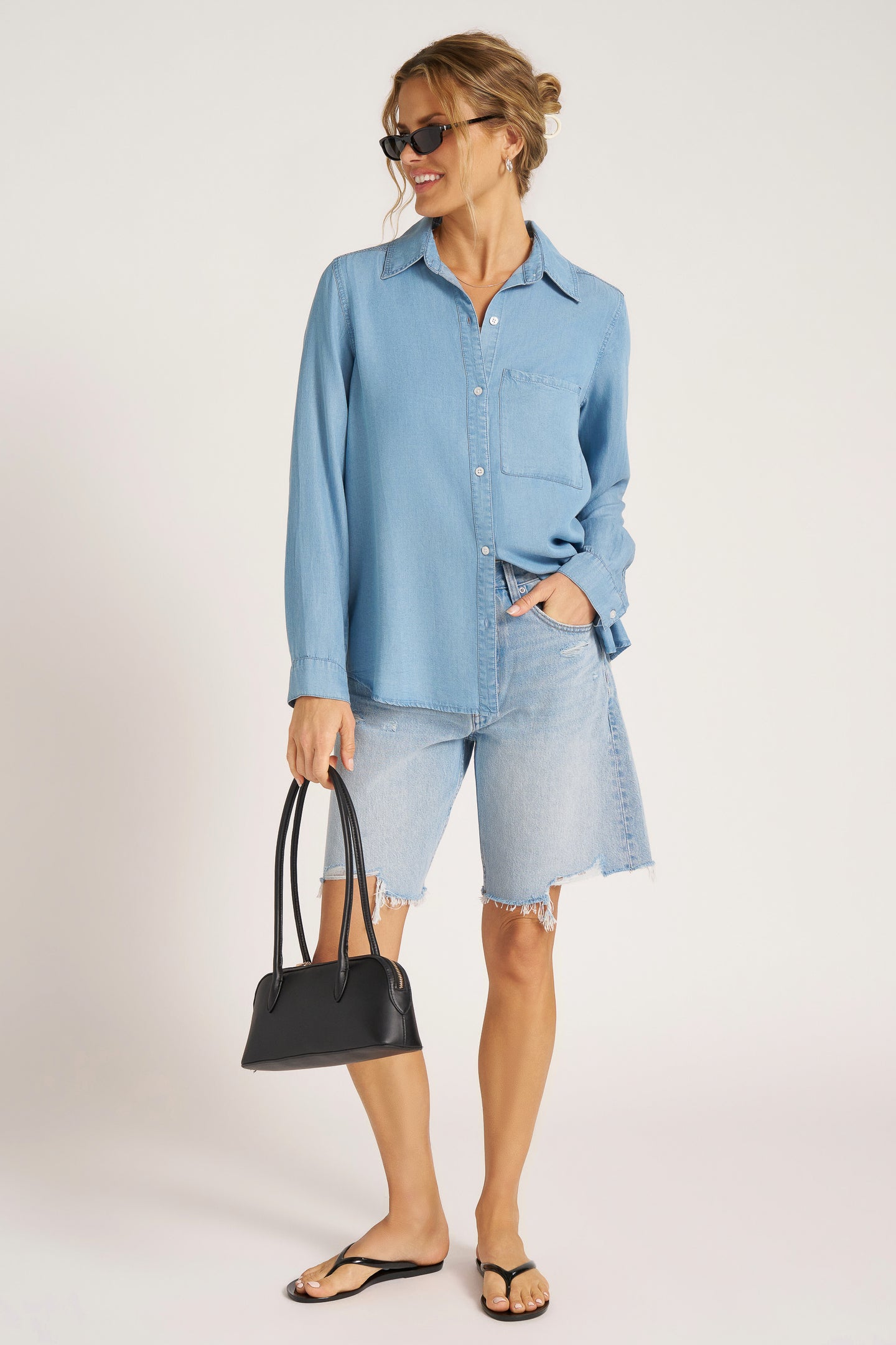 BLAKE BUTTON DOWN - CHAMBRAY