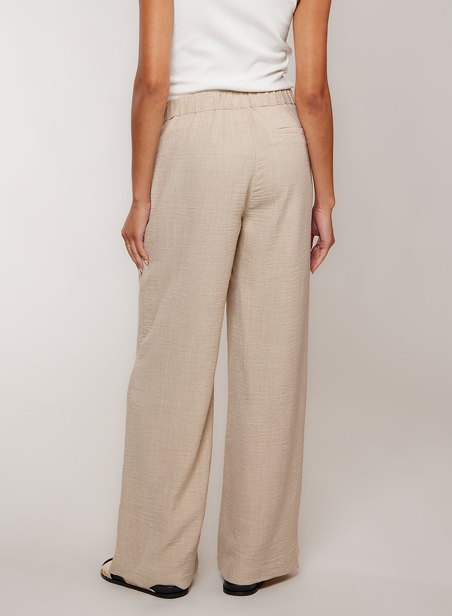 SADIE PULL ON PANT - NATURAL