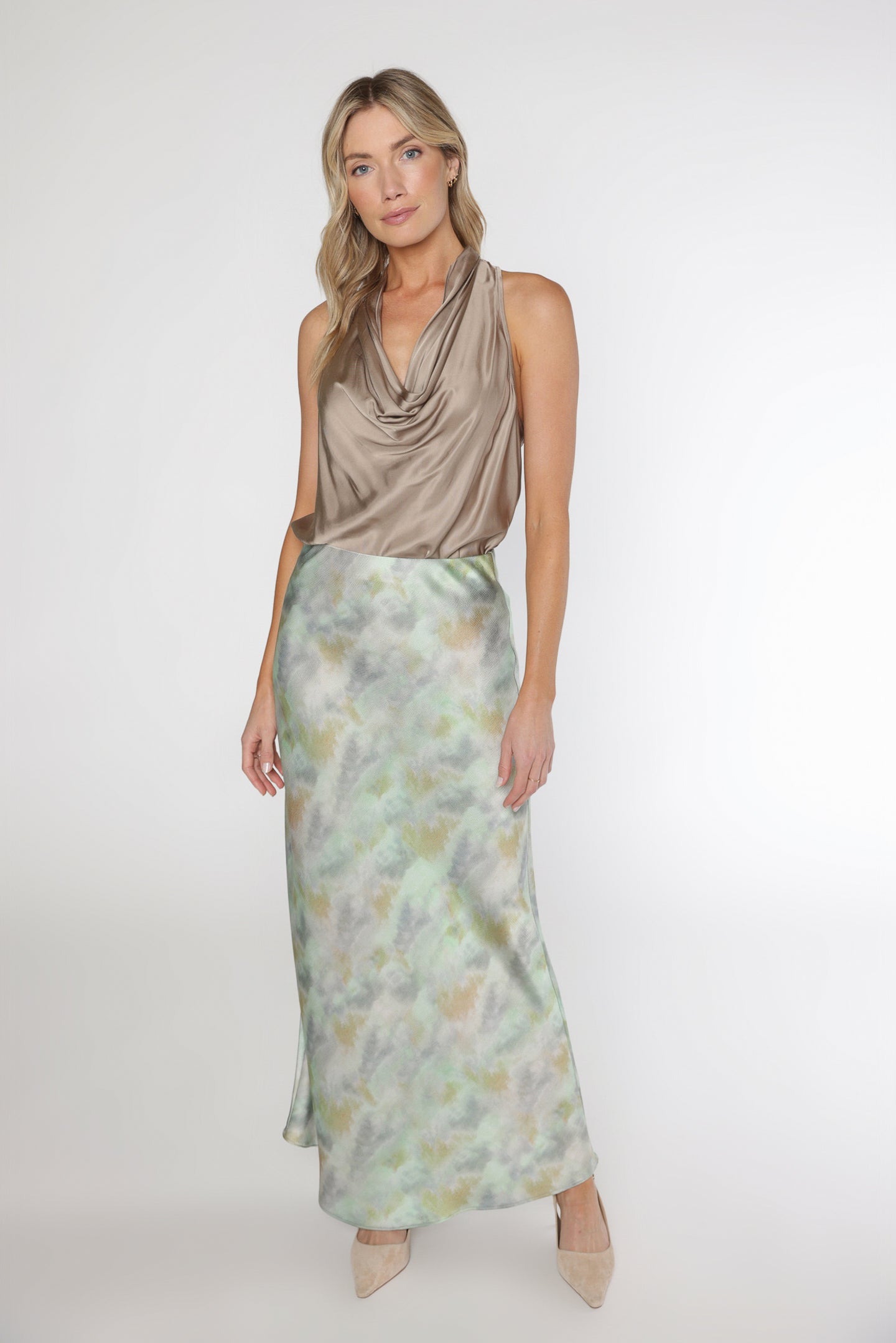 SOL MAXI SKIRT - MINT