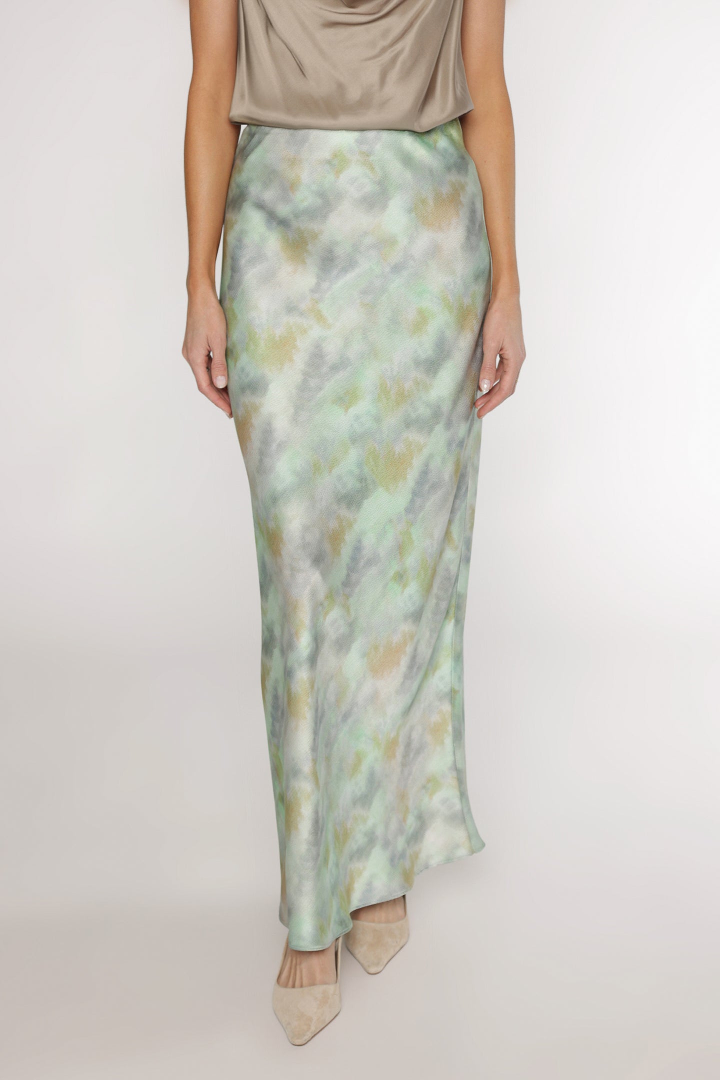 SOL MAXI SKIRT - MINT