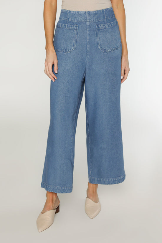 HARLOW WIDE LEG - DENIM