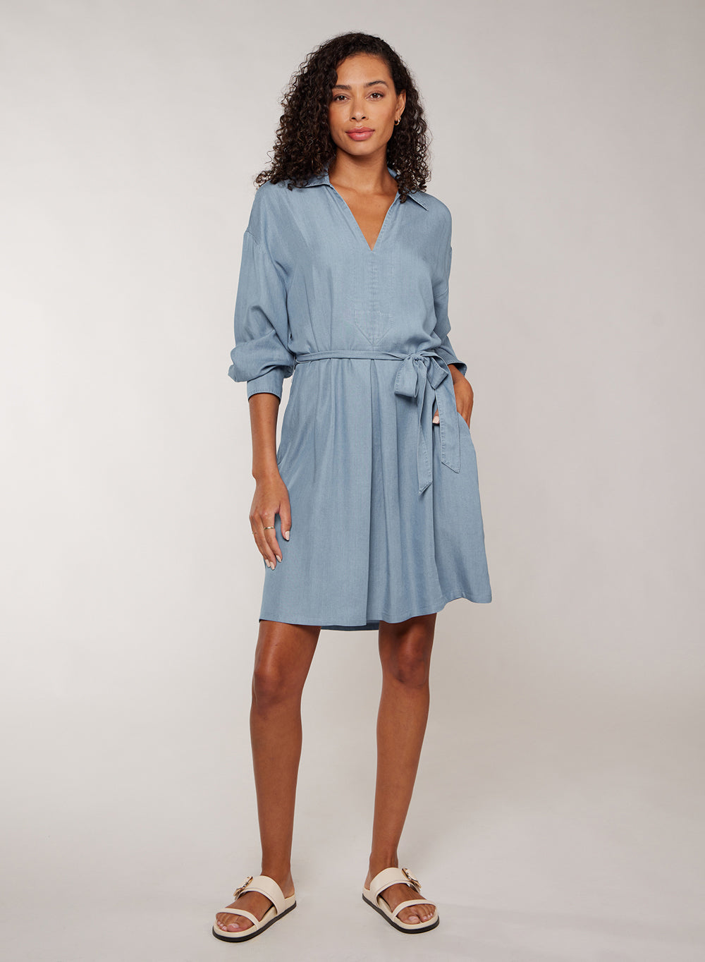 CHELSEA DRESS - CHAMBRAY