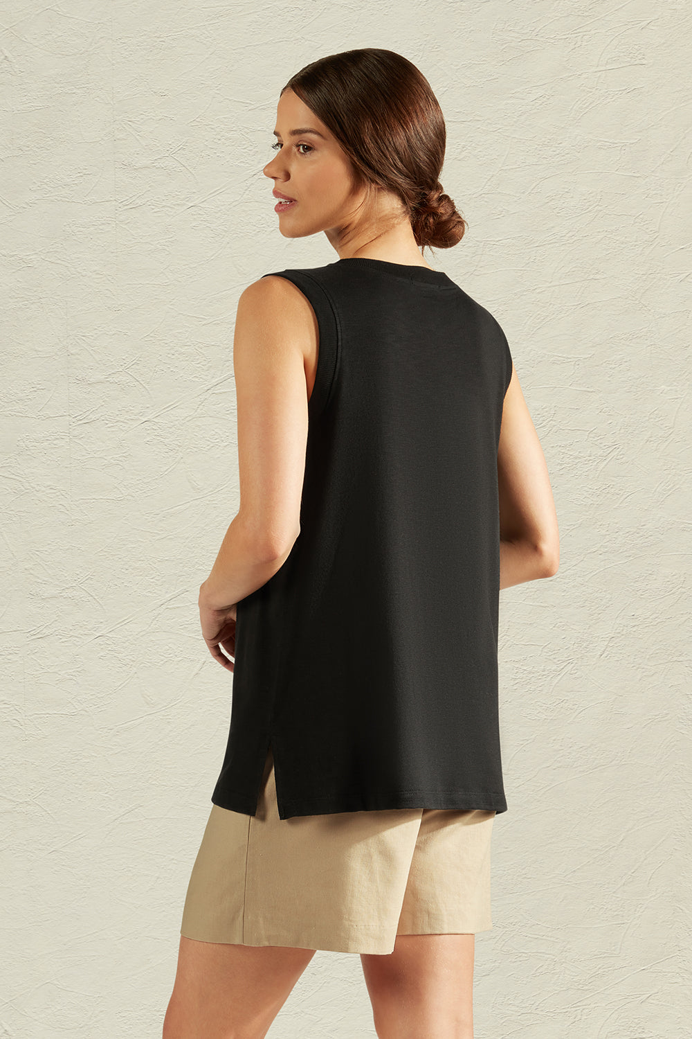 COTTON TANK - BLACK